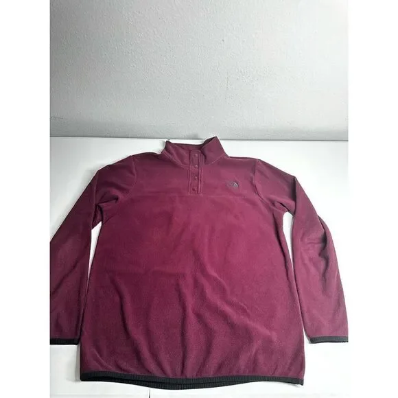 The North Face Women's Tka Glacier Snap-Neck Pullover Size Large - Picture 5 of 13